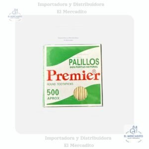 Palillos de dientes de madera, 500 unidades aproximadamente