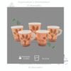 Vasos de Carton para Cafe, de 4 oz, 6 oz, 8 oz, 12 oz, en paquetes de 25 unidades